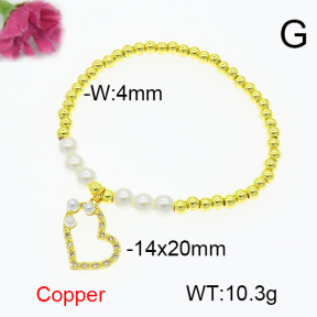 Fashion Copper Bracelet  F6B404995bbml-L024