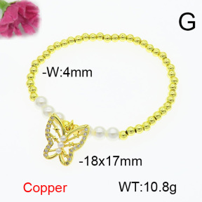 Fashion Copper Bracelet  F6B405001bbml-L024