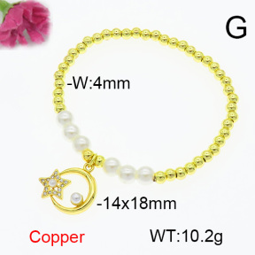 Fashion Copper Bracelet  F6B405002bbml-L024