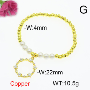 Fashion Copper Bracelet  F6B405005bbml-L024