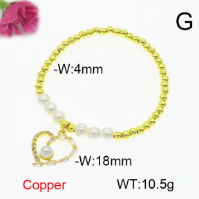 Fashion Copper Bracelet  F6B405006bbml-L024