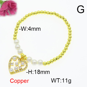Fashion Copper Bracelet  F6B405008bbml-L024