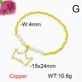 Fashion Copper Bracelet  F6B405009bbml-L024