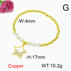 Fashion Copper Bracelet  F6B405010bbml-L024