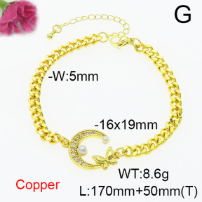Fashion Copper Bracelet  F6B405032vbnb-L024