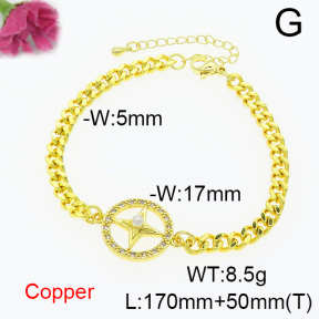 Fashion Copper Bracelet  F6B405034vbnb-L024