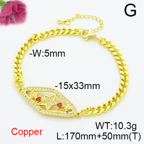 Fashion Copper Bracelet  F6B405037vbnb-L024