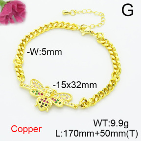 Fashion Copper Bracelet  F6B405039vbnb-L024