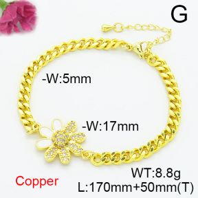 Fashion Copper Bracelet  F6B405042vbnb-L024