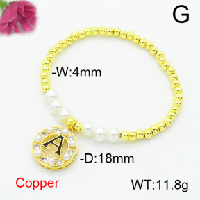 Fashion Copper Bracelet  F6B405047bbml-L024