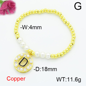 Fashion Copper Bracelet  F6B405050bbml-L024