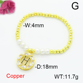 Fashion Copper Bracelet  F6B405054bbml-L024