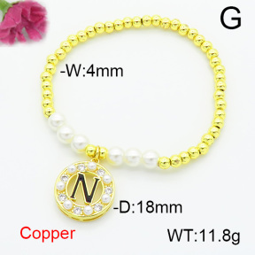 Fashion Copper Bracelet  F6B405060bbml-L024