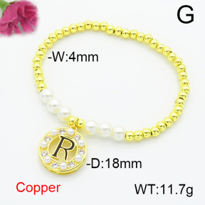 Fashion Copper Bracelet  F6B405064bbml-L024