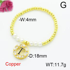 Fashion Copper Bracelet  F6B405066bbml-L024