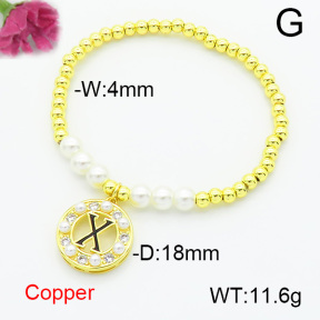 Fashion Copper Bracelet  F6B405070bbml-L024