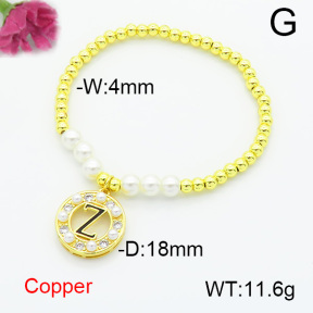 Fashion Copper Bracelet  F6B405072bbml-L024