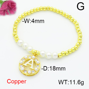 Fashion Copper Bracelet  F6B405073bbml-L024