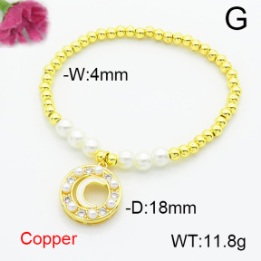 Fashion Copper Bracelet  F6B405075bbml-L024