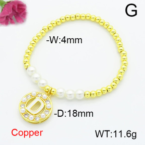 Fashion Copper Bracelet  F6B405076bbml-L024