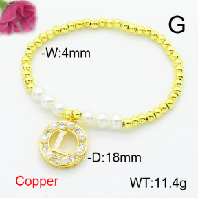 Fashion Copper Bracelet  F6B405084bbml-L024