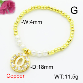 Fashion Copper Bracelet  F6B405087bbml-L024