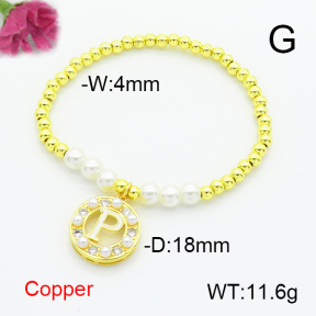 Fashion Copper Bracelet  F6B405088bbml-L024