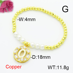 Fashion Copper Bracelet  F6B405089bbml-L024