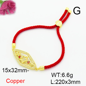Fashion Copper Bracelet  F6B800458bbml-L024