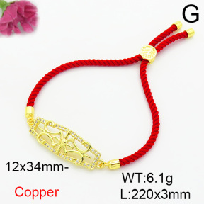 Fashion Copper Bracelet  F6B800459bbml-L024
