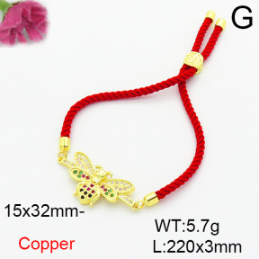 Fashion Copper Bracelet  F6B800460bbml-L024