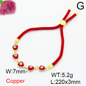 Fashion Copper Bracelet  F6B800463vbnb-L024