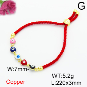Fashion Copper Bracelet  F6B800466vbnb-L024