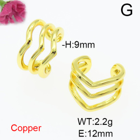 Fashion Copper Earrings  F6E200183baka-L024