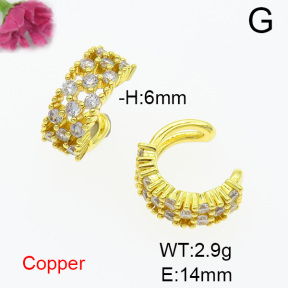 Fashion Copper Earrings  F6E403656ablb-L024