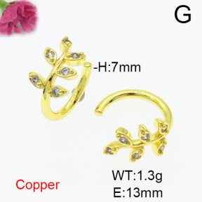 Fashion Copper Earrings  F6E403659ablb-L024