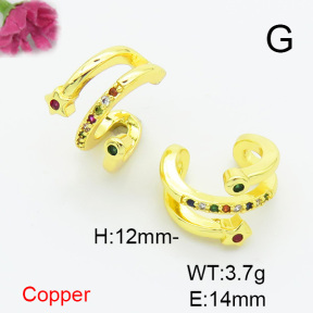 Fashion Copper Earrings  F6E403664ablb-L024