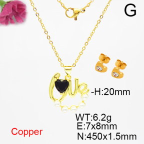 Fashion Copper Sets  F6S003706aajl-L024