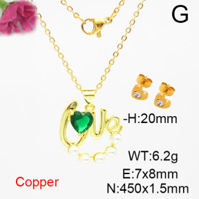 Fashion Copper Sets  F6S003709aajl-L024