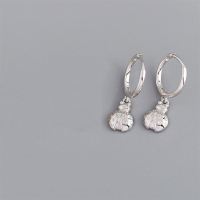 925 Silver Earrings  Weight:1.68g  6.5*9.1mm  JE1444vivn-Y10  EH1040