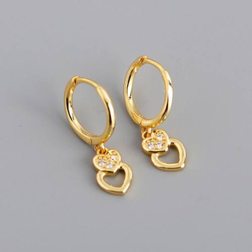 925 Silver Earrings  Weight:1.44g  9mm  JE1445vhpo-Y10  EH1053