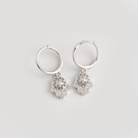 925 Silver Earrings  Weight:1.42g  7.5*21.6mm  JE1457vhon-Y10  EH1143