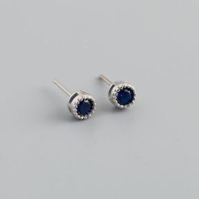 925 Silver Earrings  Weight:1g  3.3*5.4mm  JE1477bhhk-Y10  EH1277