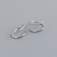 925 Silver Earrings  Weight:0.77g  12.8  JE1492bhhi-Y10  EH1337