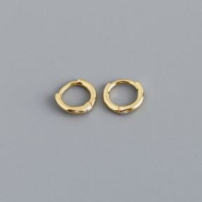 925 Silver Earrings  Weight:0.6g  inner：6mm  JE1504bhbi-Y10  EH1377