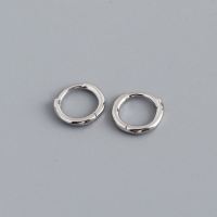 925 Silver Earrings  Weight:0.72g  inner：7mm  JE1506vhha-Y10  EH1377