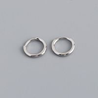 925 Silver Earrings  Weight:0.78g  inner：8mm  JE1508bhhk-Y10  EH1377