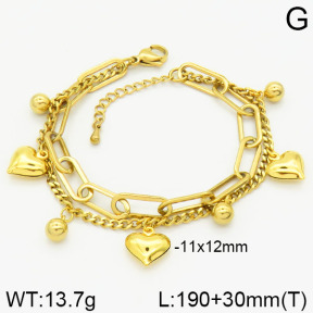 Stainless Steel Bracelet  2B2001093ahjb-436