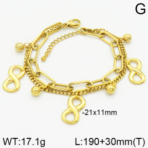 Stainless Steel Bracelet  2B2001099ahjb-436