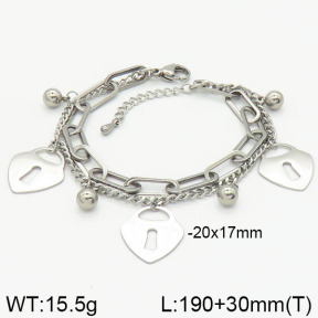Stainless Steel Bracelet  2B2001105vhha-436